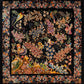 Pictorial Silk Rug with Tree Of Life & Bird Design