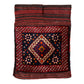 Collectable Caucasian Kazak Saddlebag Carpet Rug