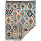 5'x6' Geometric Design Tribal Kilim Rug