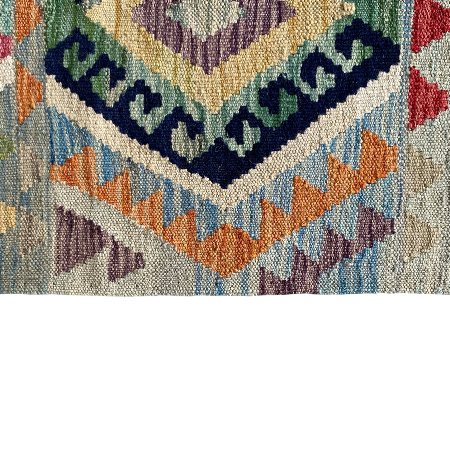 5'x6' Geometric Design Tribal Kilim Rug