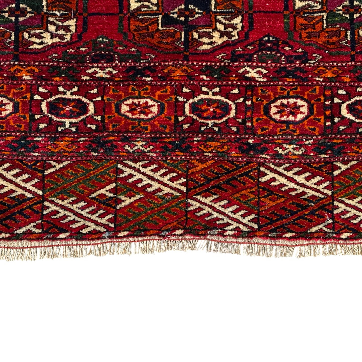 Vintage Turkmen Tekke Buhara Carpet