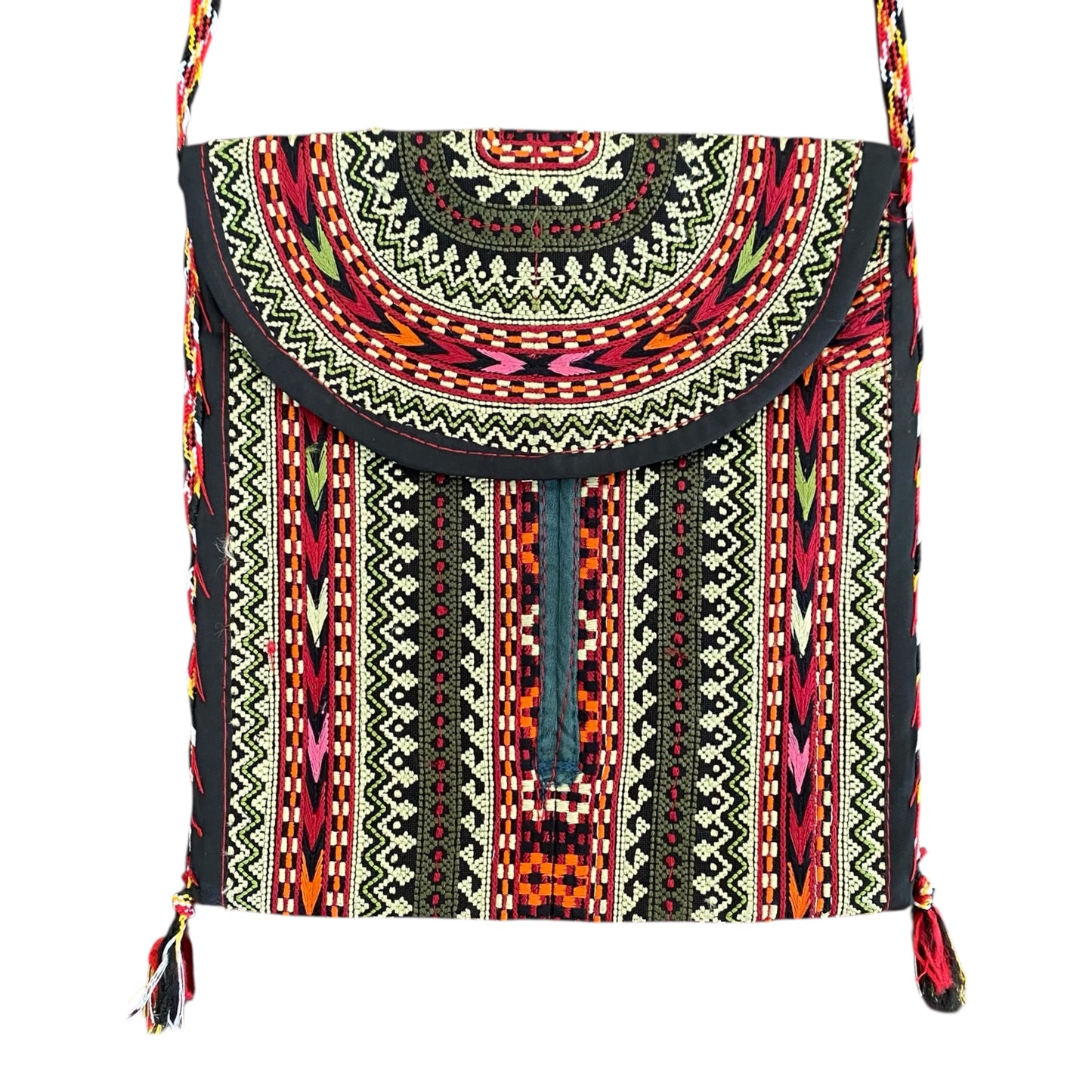 Ethnic Tribal Turkmen Embroidered Bag / Purse / Case
