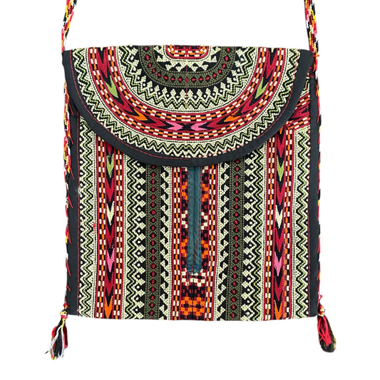 Ethnic Tribal Turkmen Embroidered Bag / Purse / Case