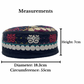 Black and White Ceremonial Hat
