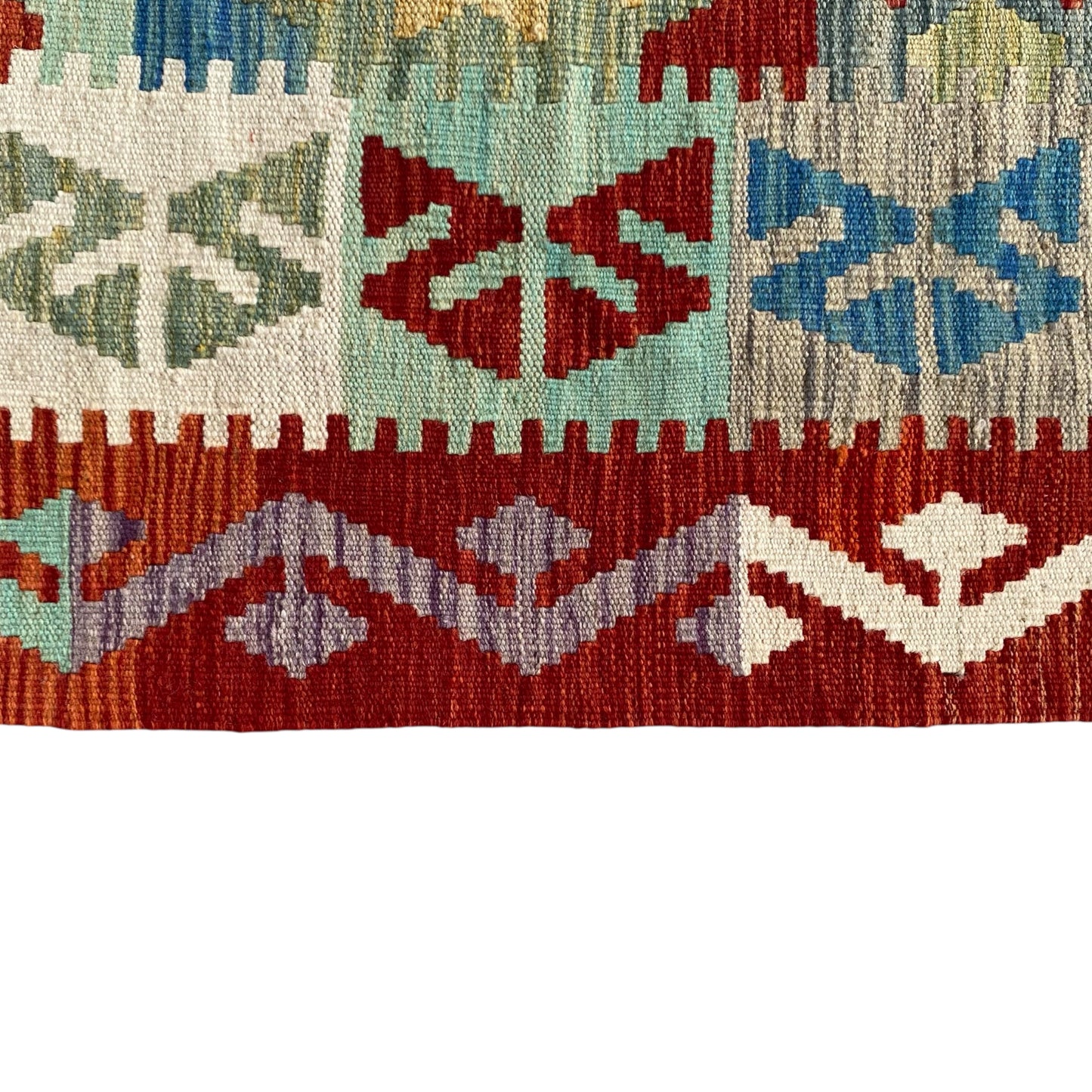 Geometric Tribal Kelim Rug