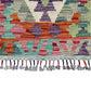 2'x3' Hand Woven Wool Kilim Rug