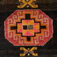 Vintage Small Caucassian Moghan Kazak Rug Memling Gul Carpet Rug