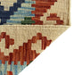 Turquoise Blue Kilim Runner Rug