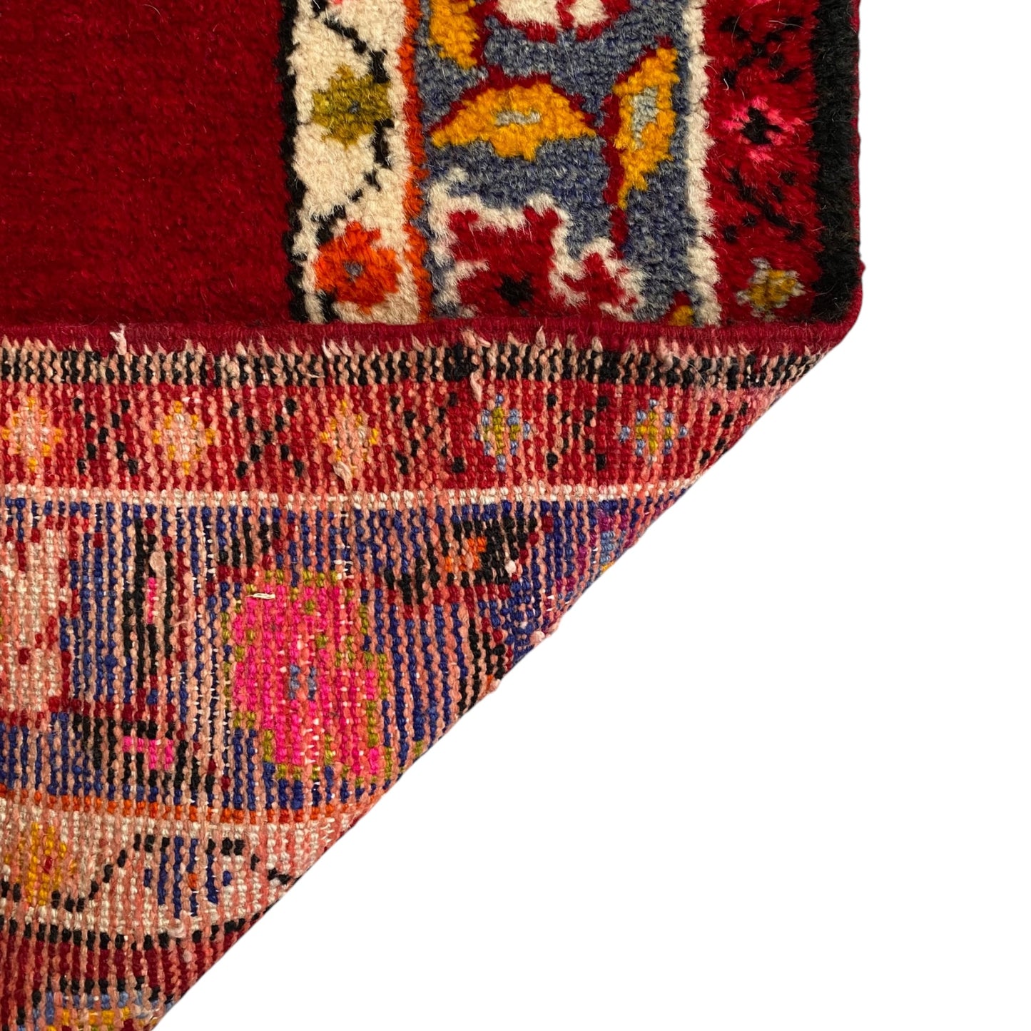 Vintage Bohemian Turkish Güney Rug Carpet