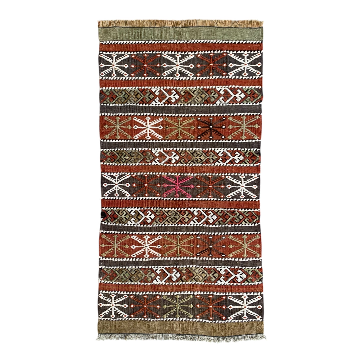 Anatolian Cicim Soumak Kilim