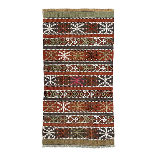 Anatolian Cicim Soumak Kilim