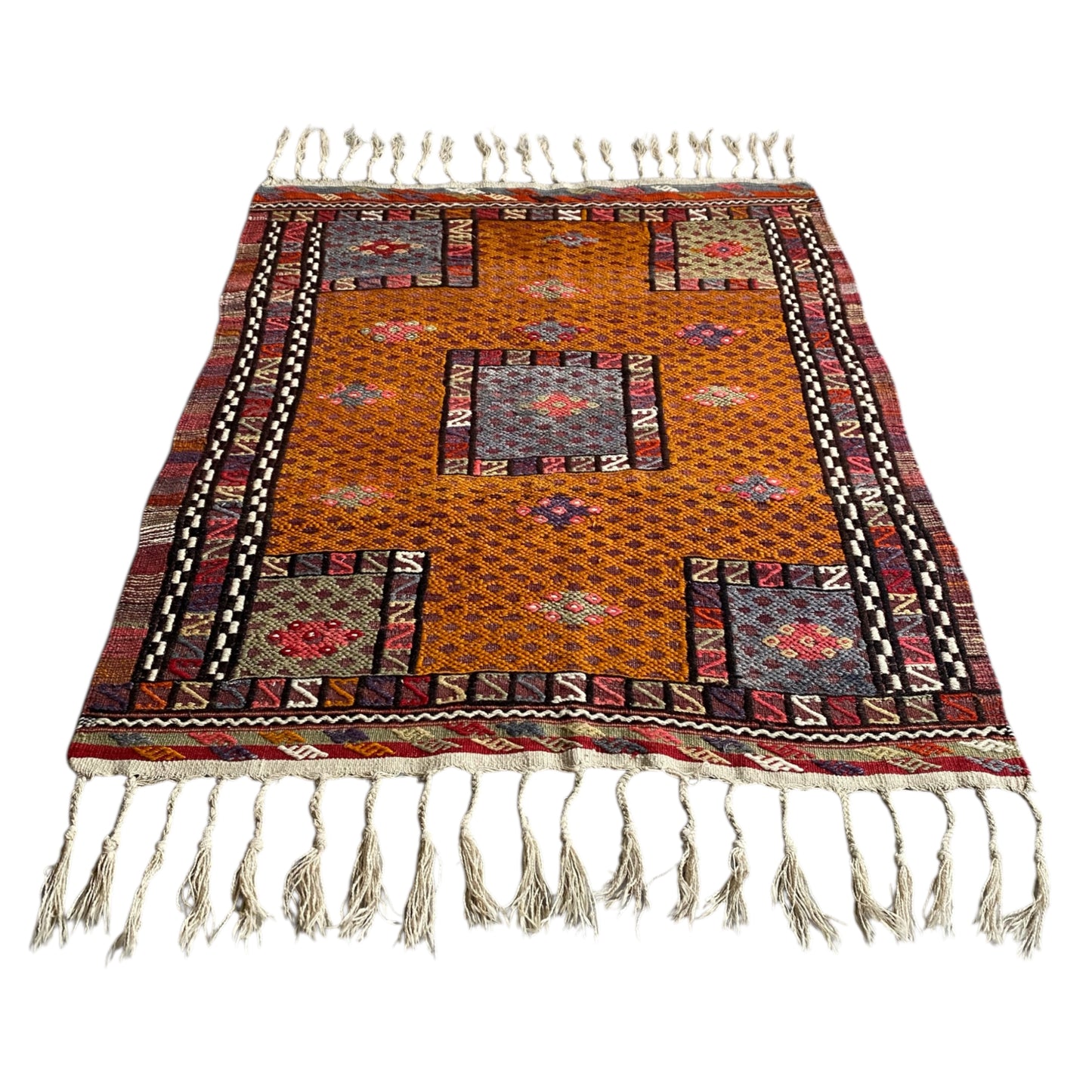 Fethiye Elmali Cicim Kilim Rug