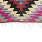 Vintage Geometric Boho Manastir Kelim Rug