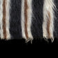 Alfombra Kilim turca de mohair y angora negra