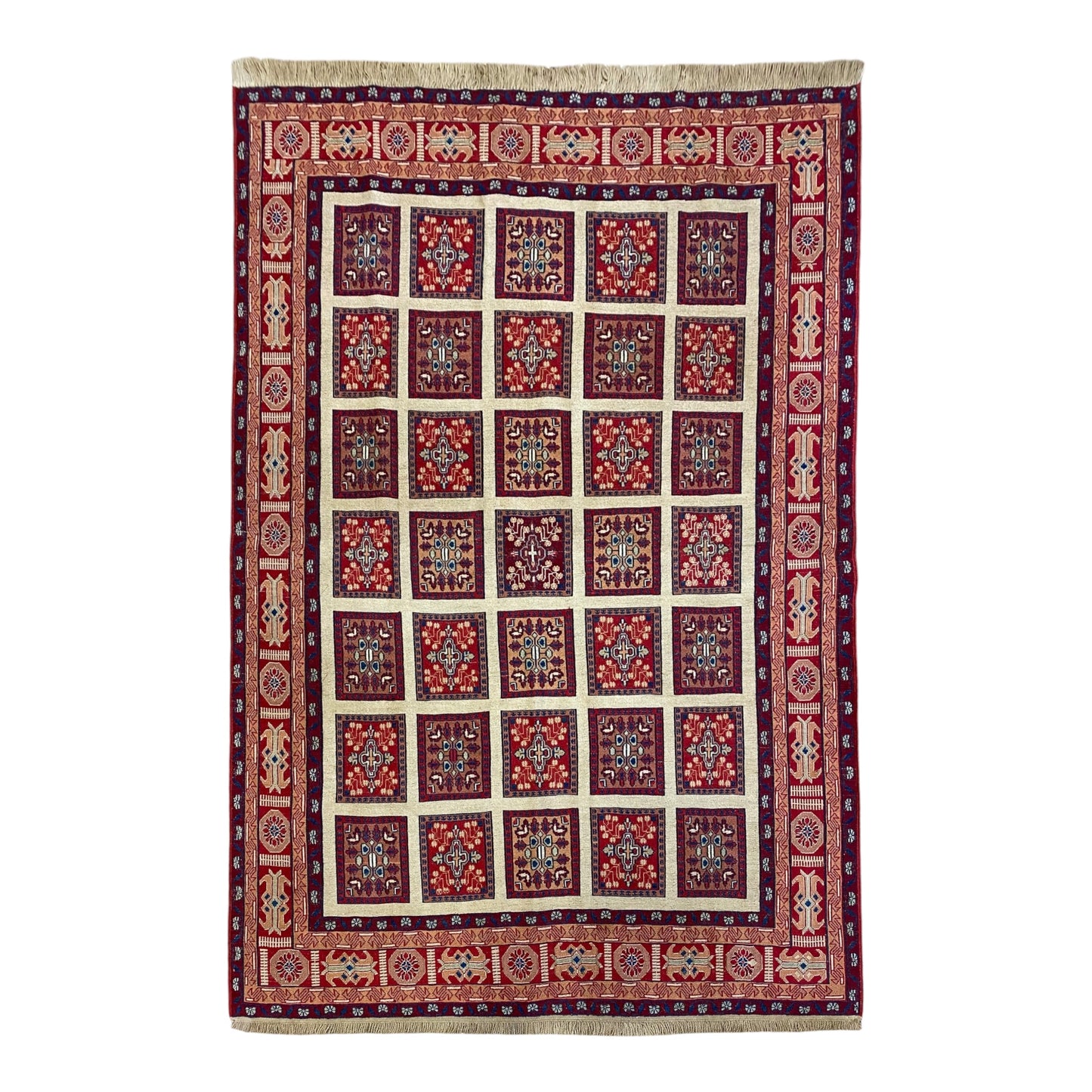 Garden Design Tribal Afshar Soumak Rug