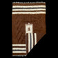 Brown Angora Mohair Siirt Blanket Kilim Rug