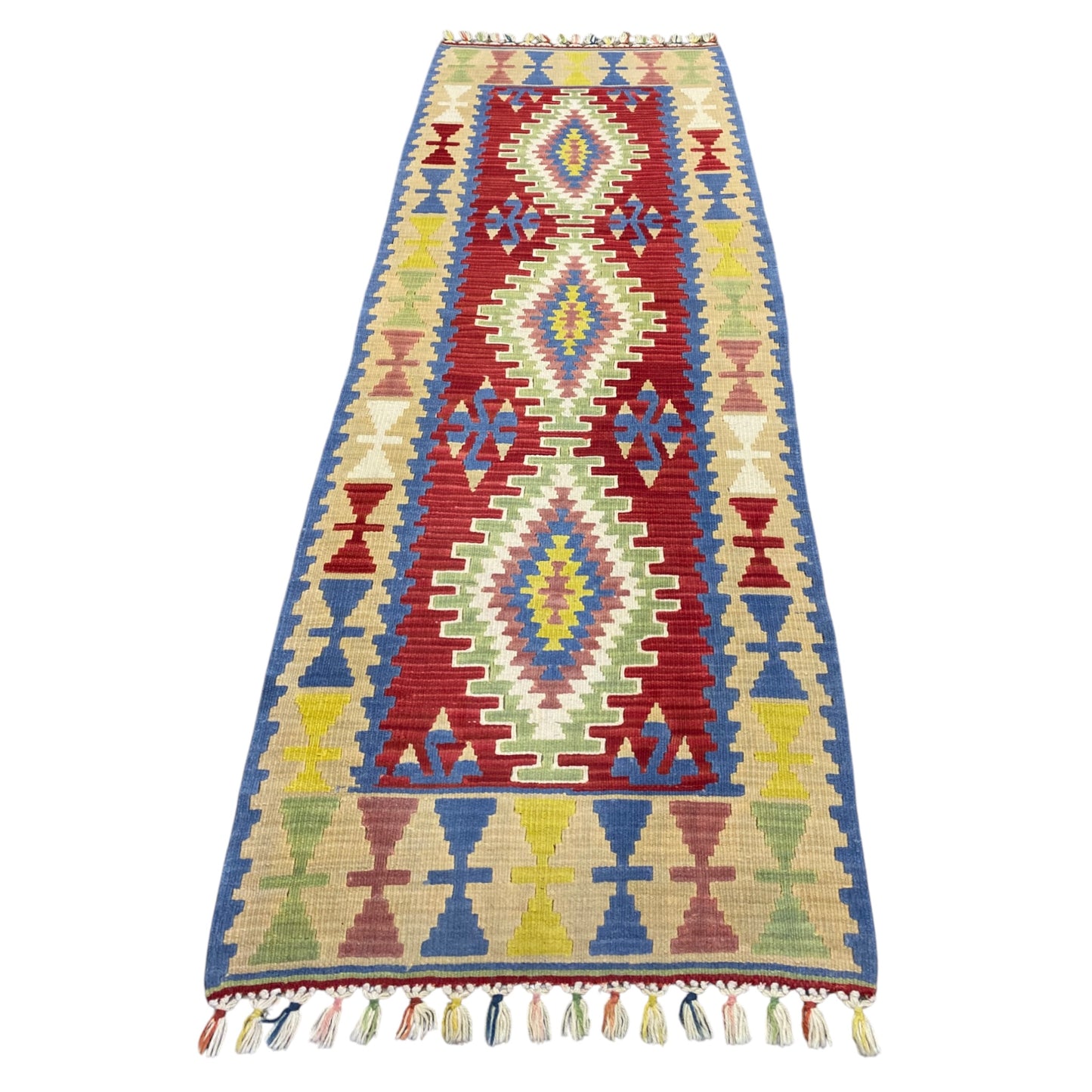 2'x6' Turkish Kilim Rug Hallway Kitchen Runner