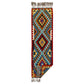 Geometric Aztek Design Narrow Short Kilim Runner Rug