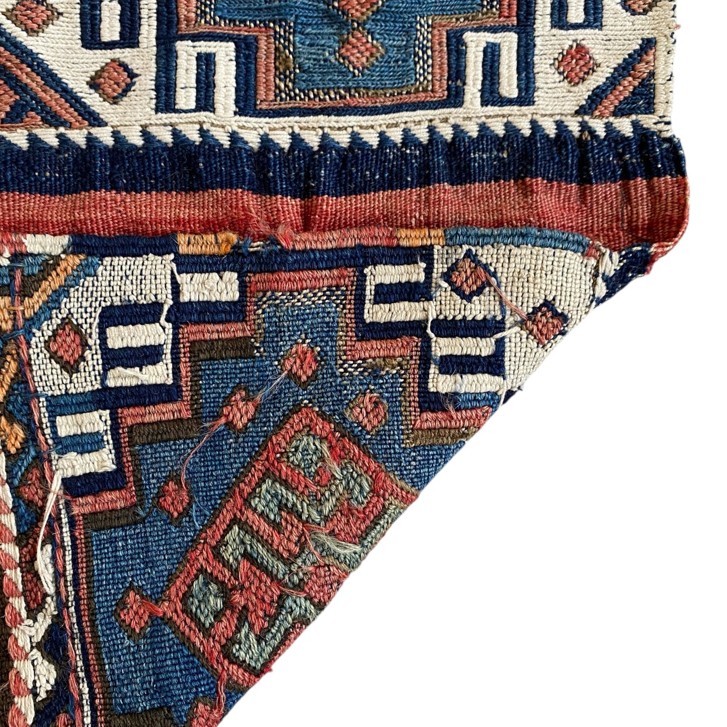 Moghan Memling Gul Ala Chuval Mafrash Soumak Panel