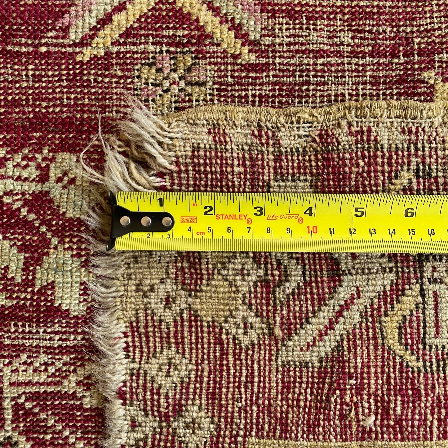 Mecidiye Style Mucur Mujur Prayer Rug