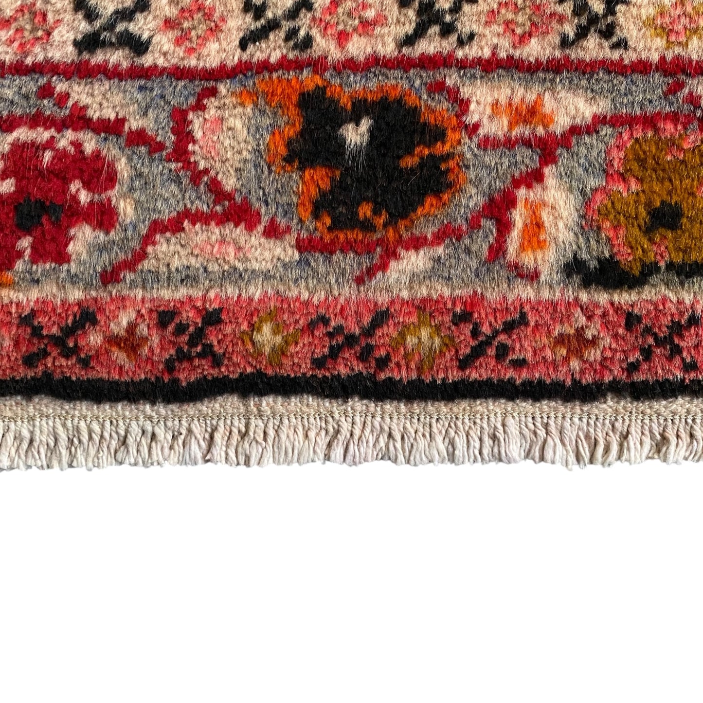 Vintage Turkish Güney Rug Carpet