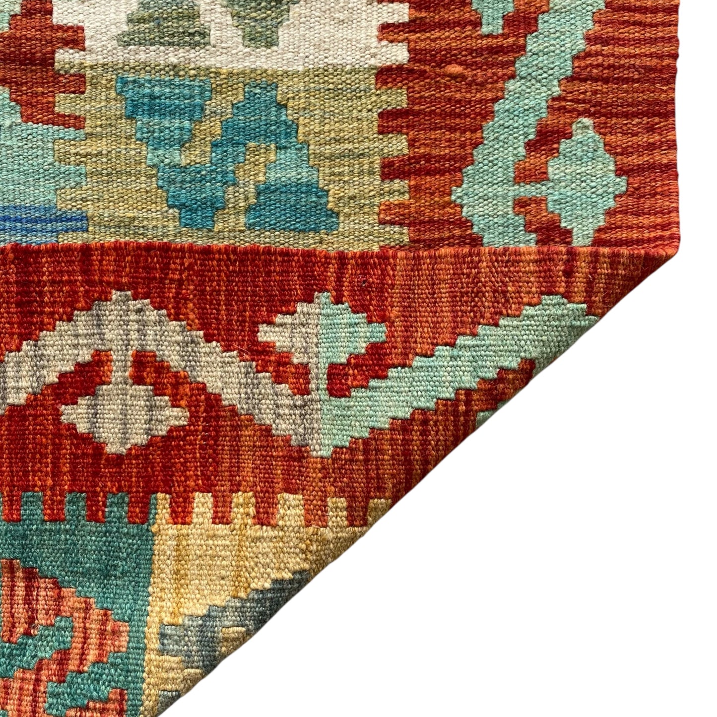Geometric Tribal Kelim Rug