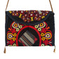 Turkmen Embroidered Boho Small Bag Case Pouch Purse