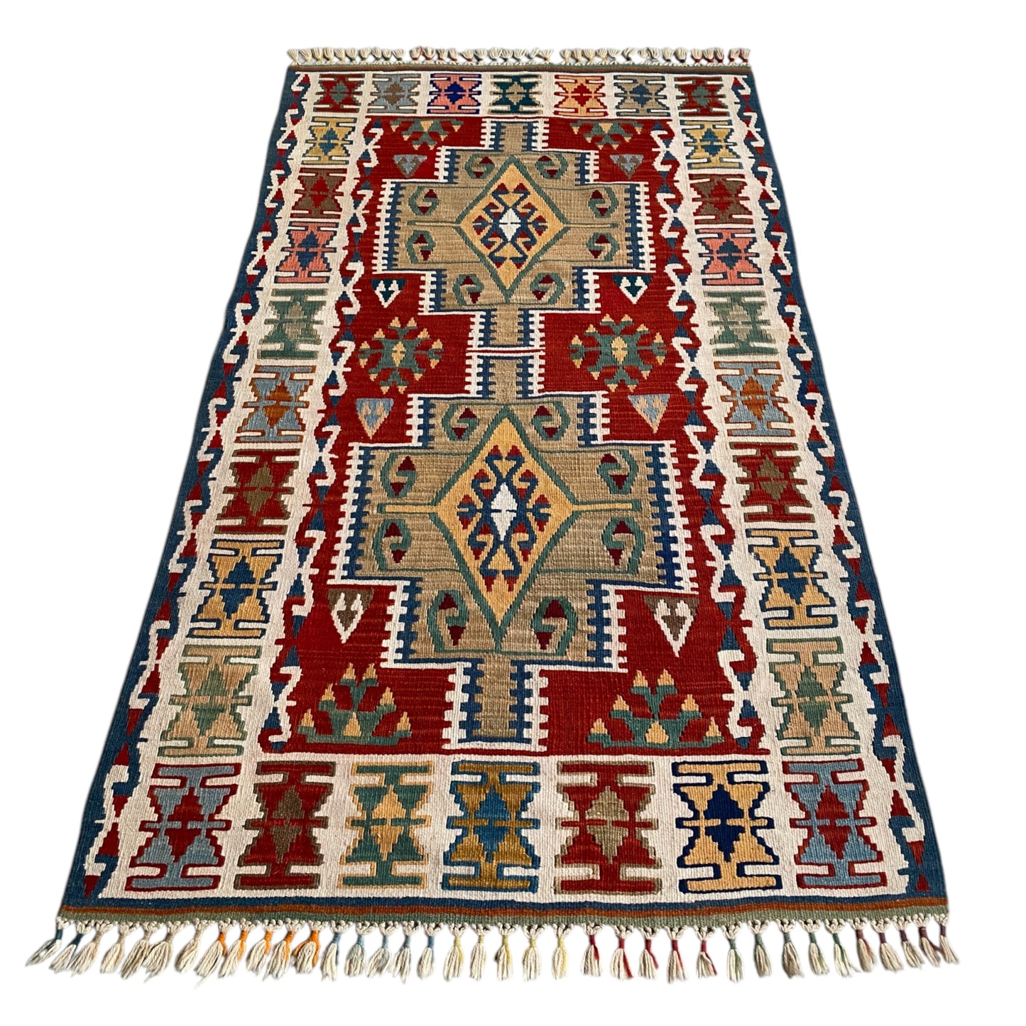 Turkish Kayseri Kilim Rug