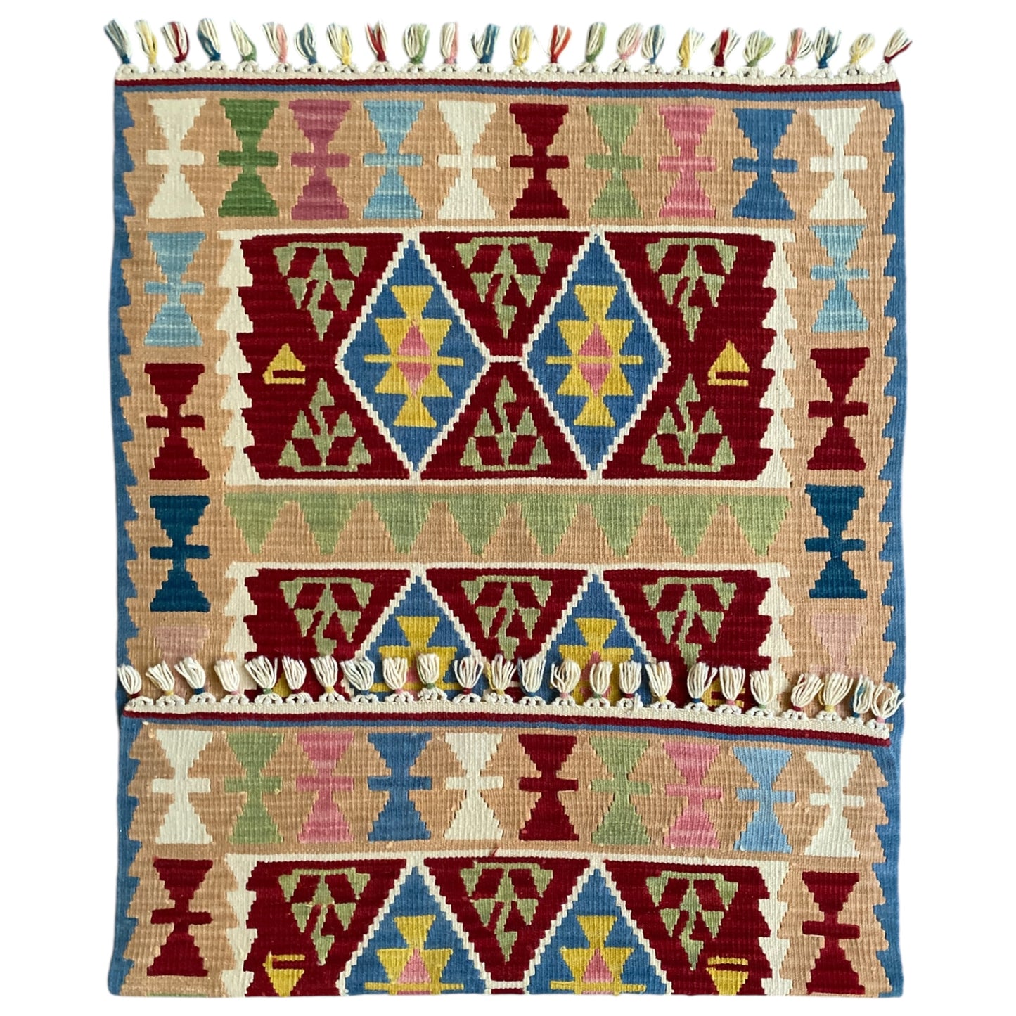 Fine Quality New Nomadic Kelim Rug