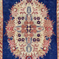 Navy Blue Turkish Güney Carpet Rug