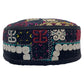 Black and White Ceremonial Hat