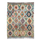 5'x6' Geometric Design Tribal Kilim Rug