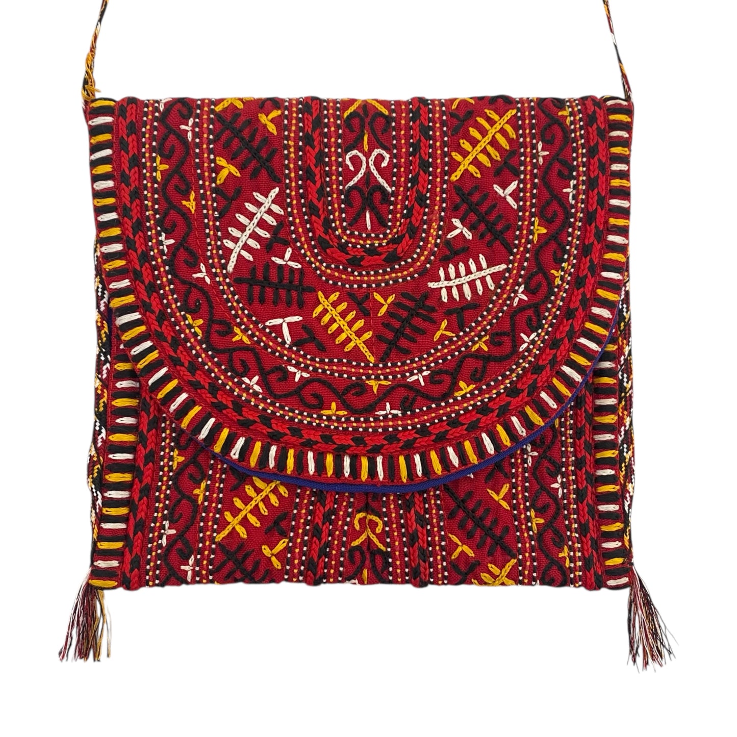 Tekke Turkmen Embroidered Bag Pouch Purse