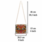 Tribal Turkmen Boho Clutch Bag / Pouch