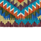 Aztec Blue Kilim Rug Runner