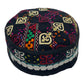 Black and White Ceremonial Hat