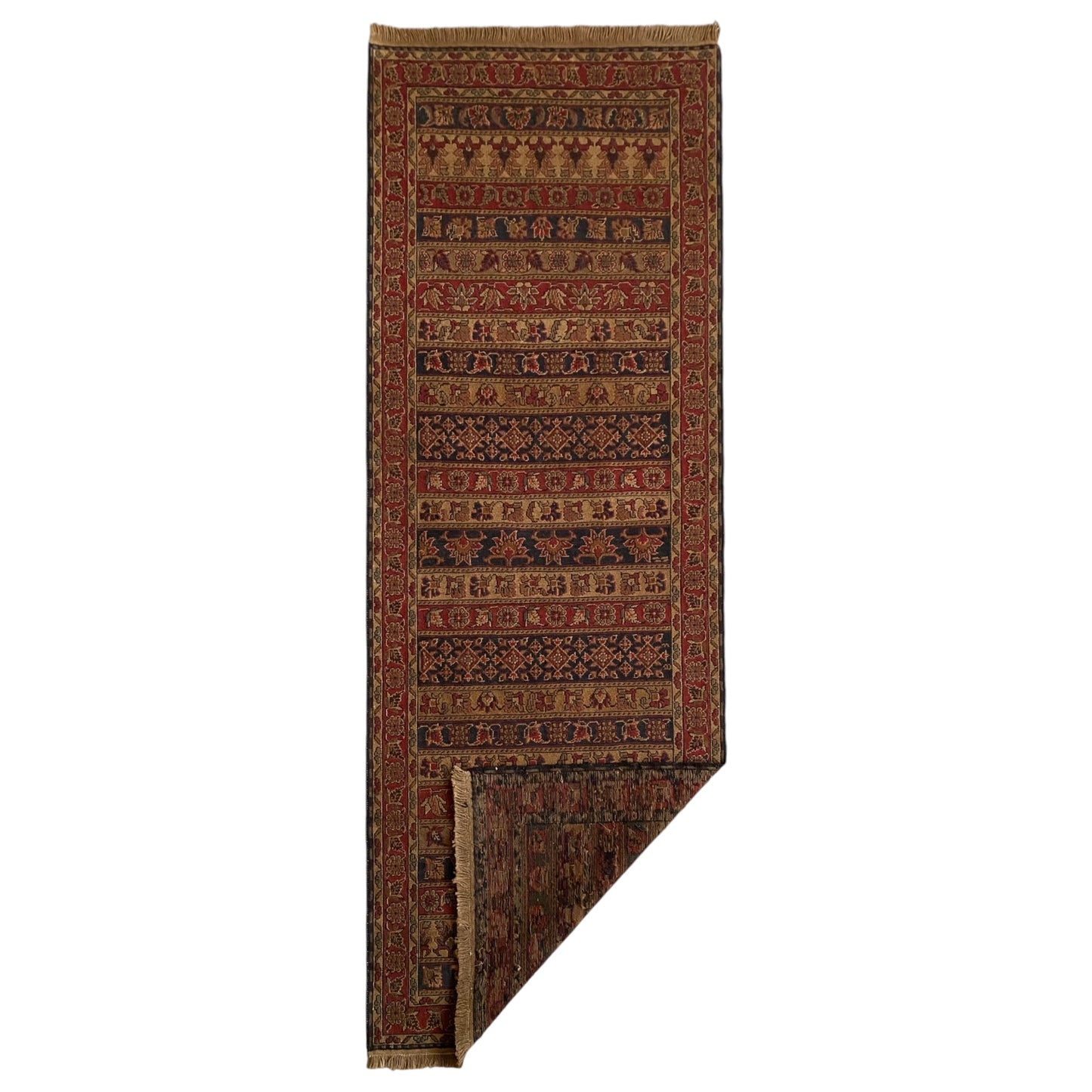 Decorative Karabag Soumak Runner Kilim Rug