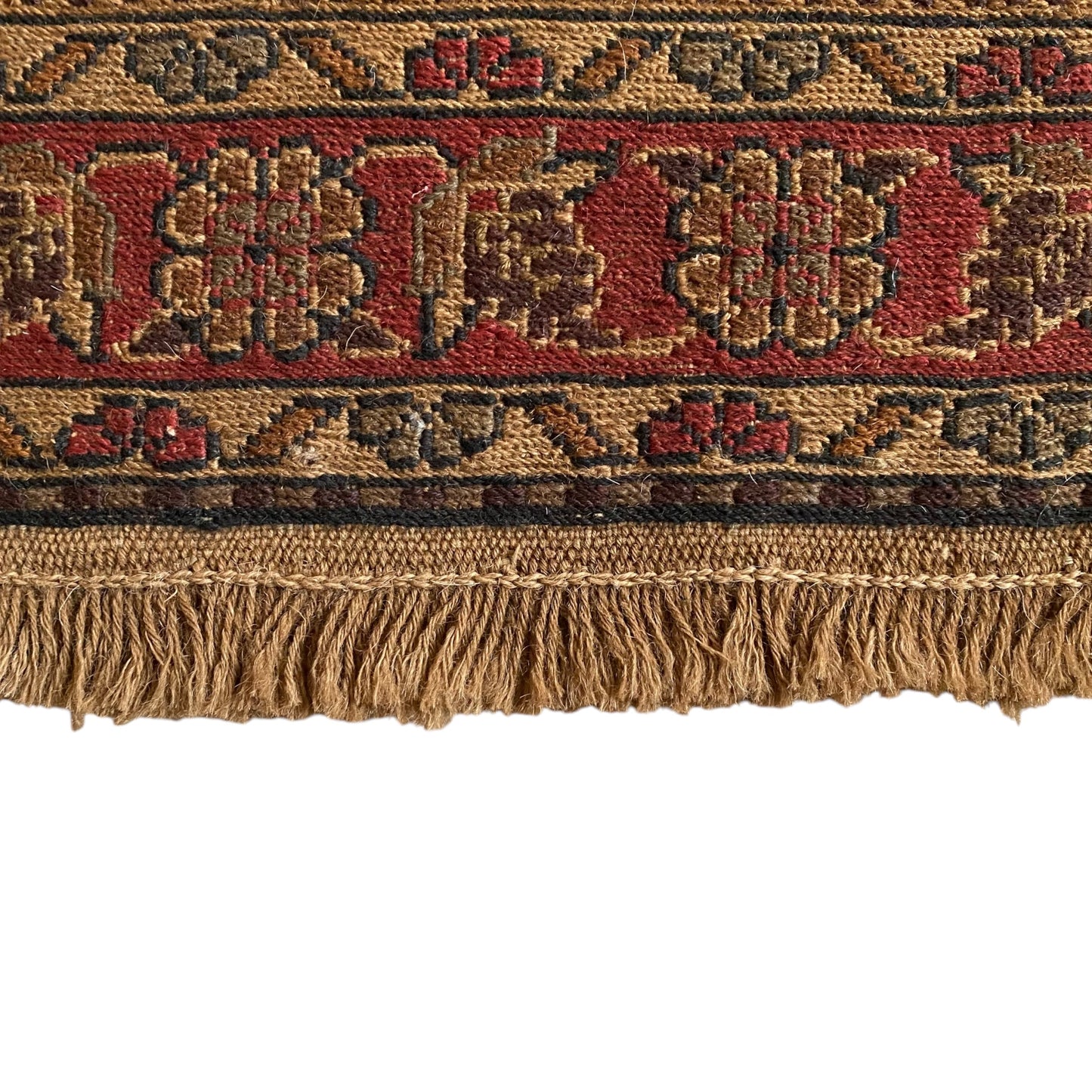 Decorative Karabag Soumak Runner Kilim Rug