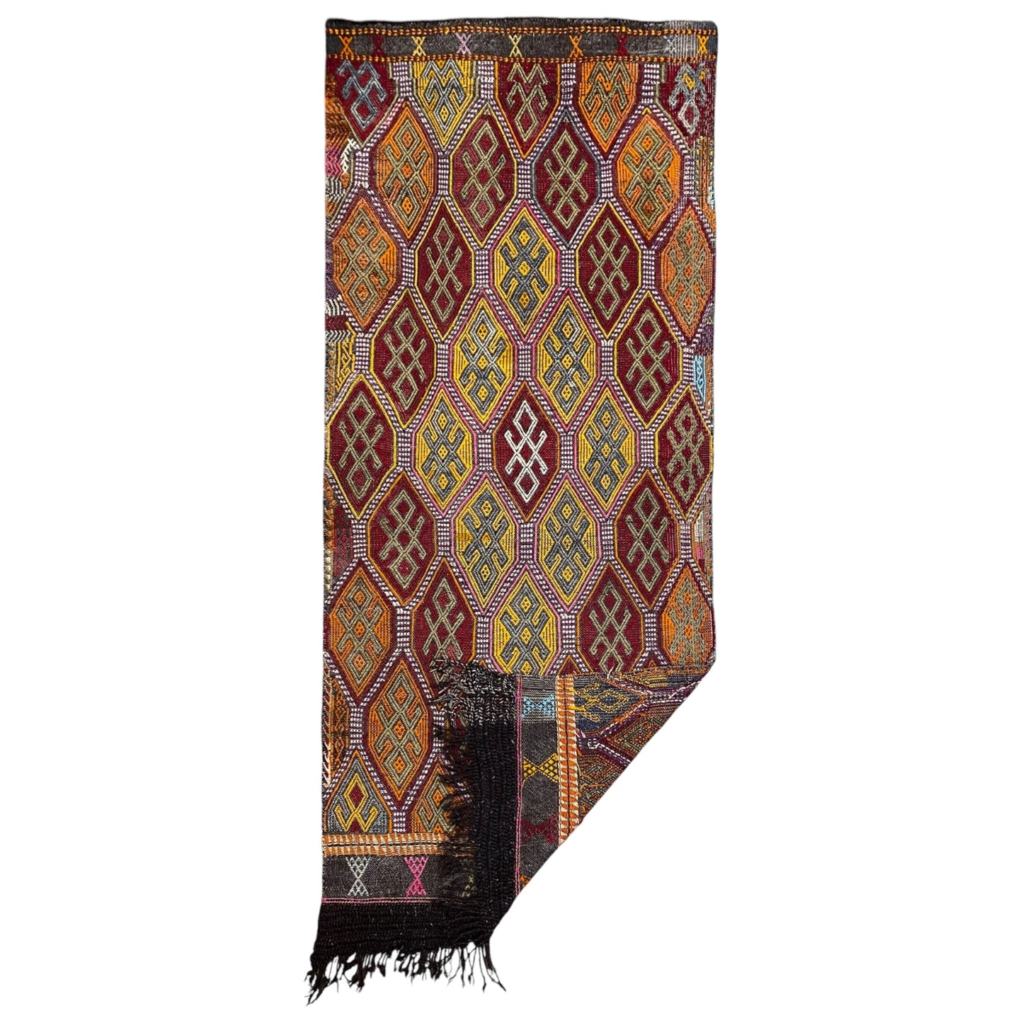 Taurus Mountains Nomadic Cicim Kilim Rug