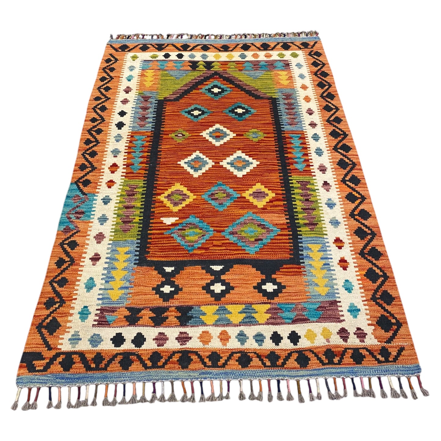 Tribal Prayer Kilim Rug