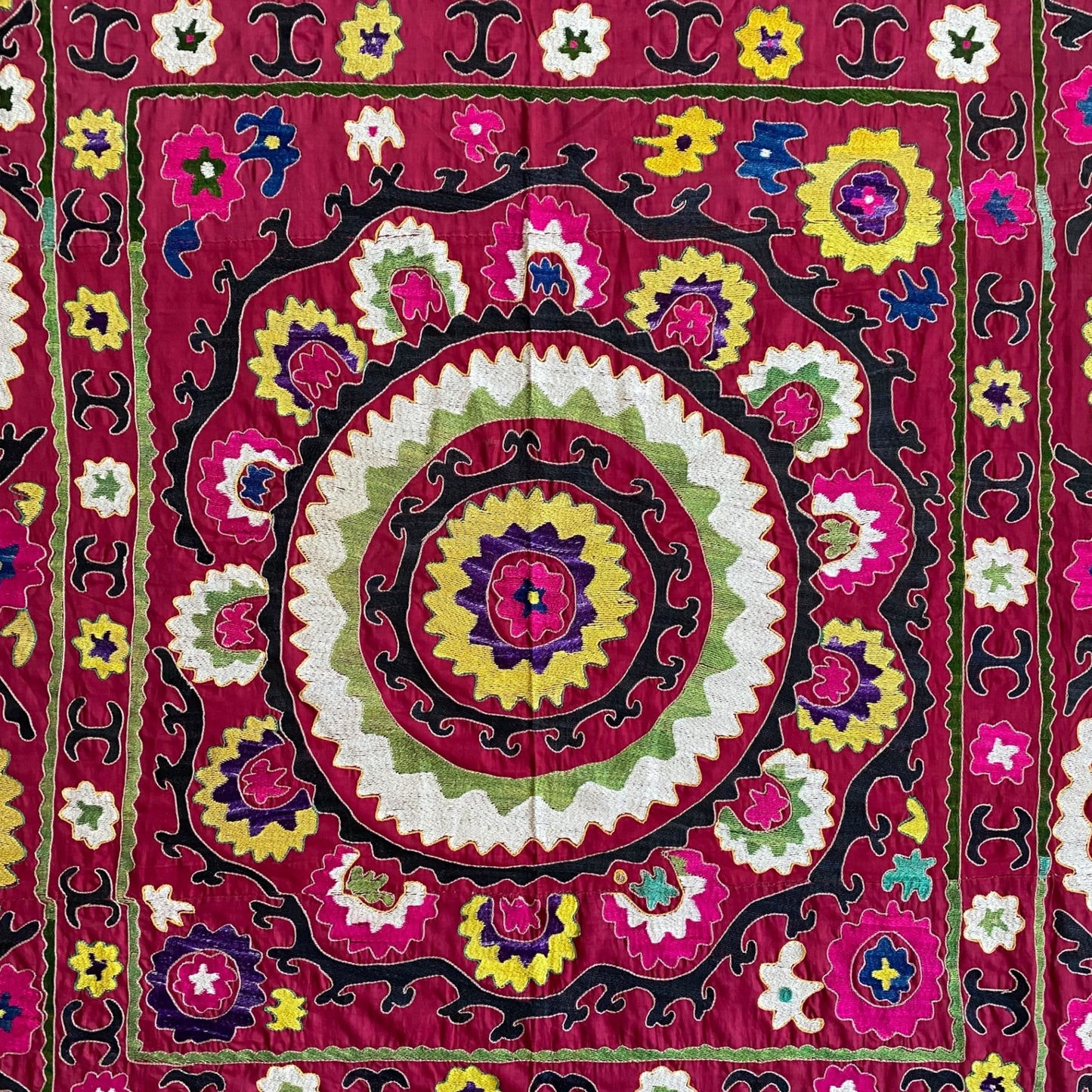 Best Bohemian Suzani Bed Spread / Table Cover / Wall Hanging