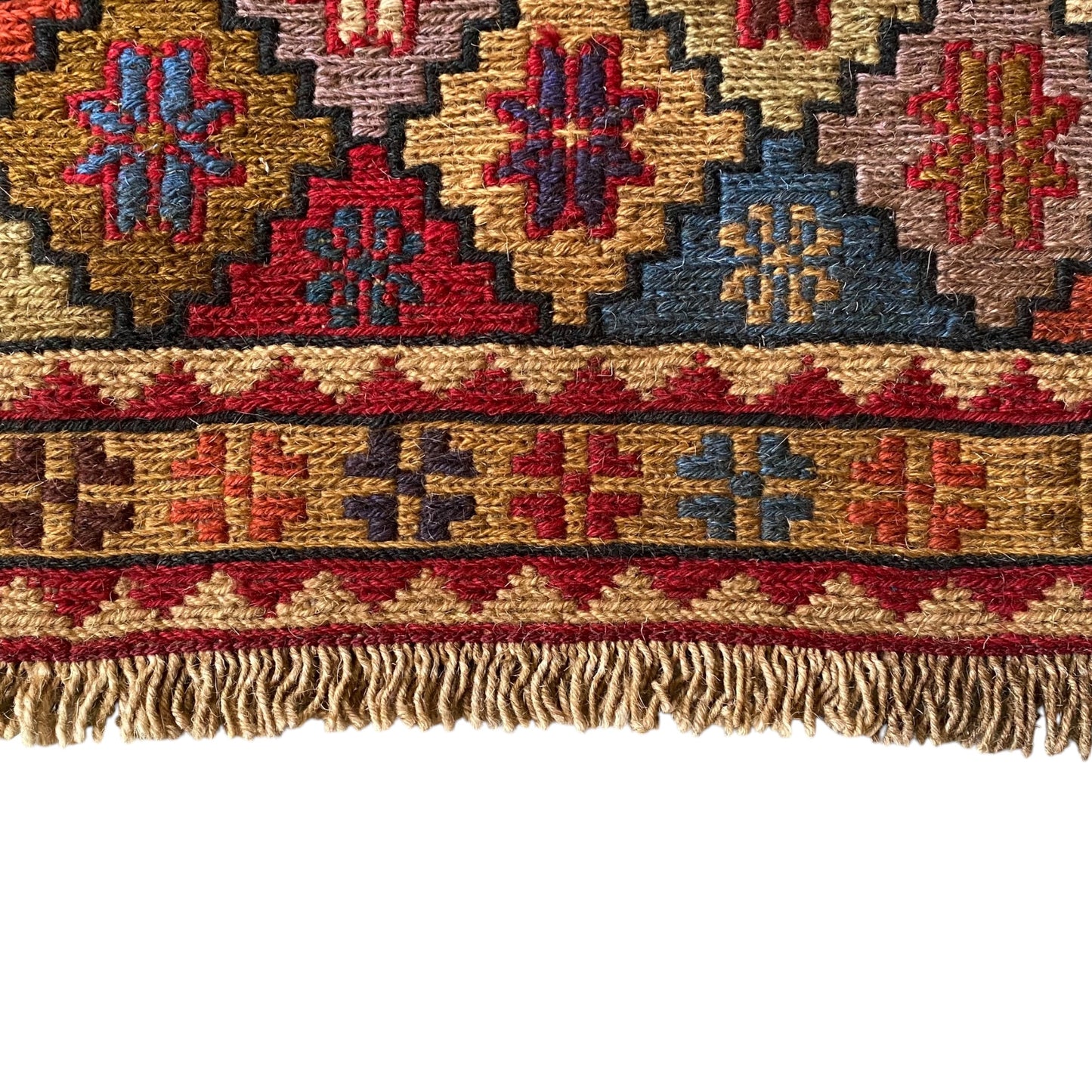 Small Tribal Caucasian Soumak Rug