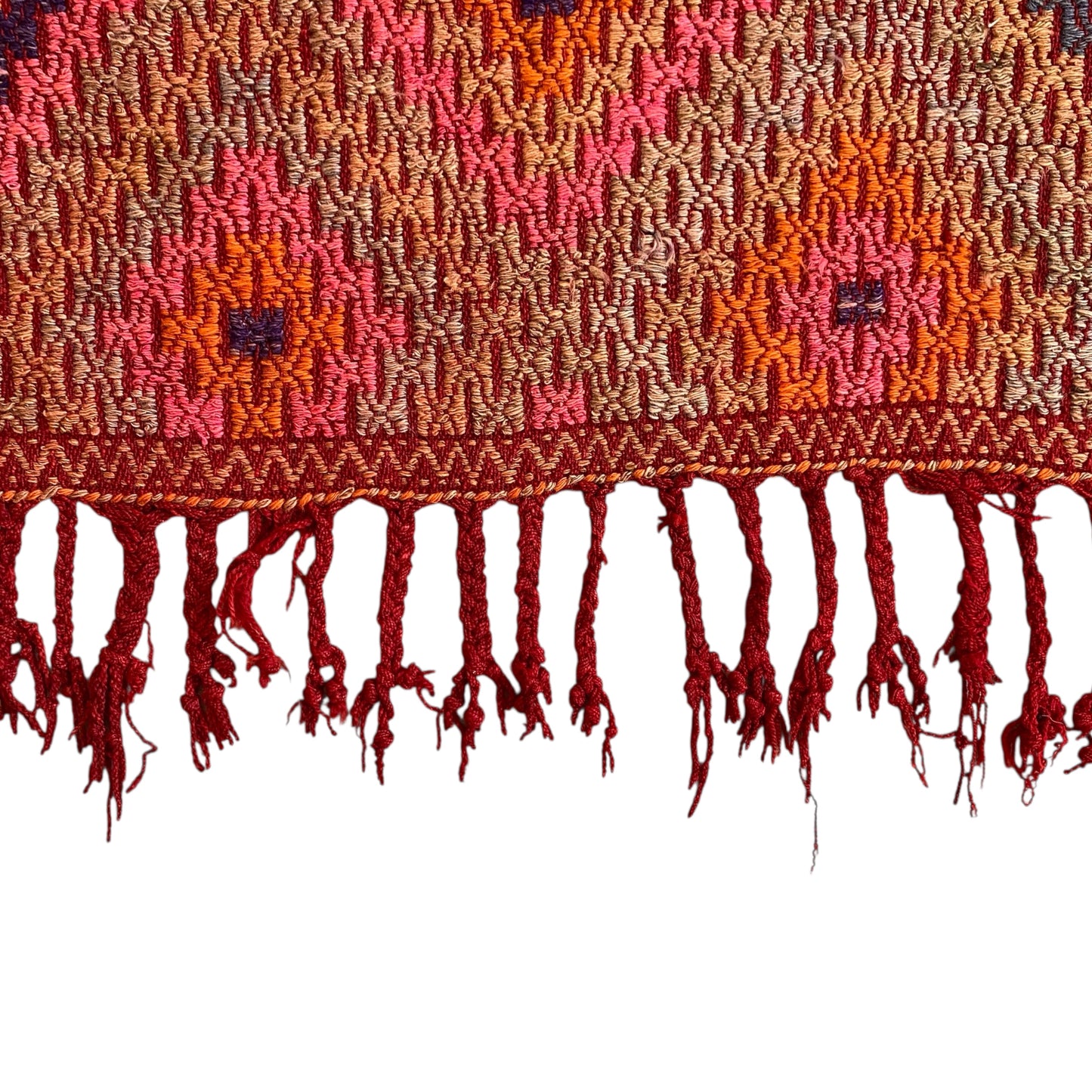 Pink Adana Cicim Kilim Rug