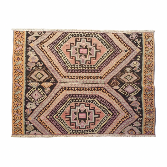 Tribal East Anatolian Erzurum Kilim Rug