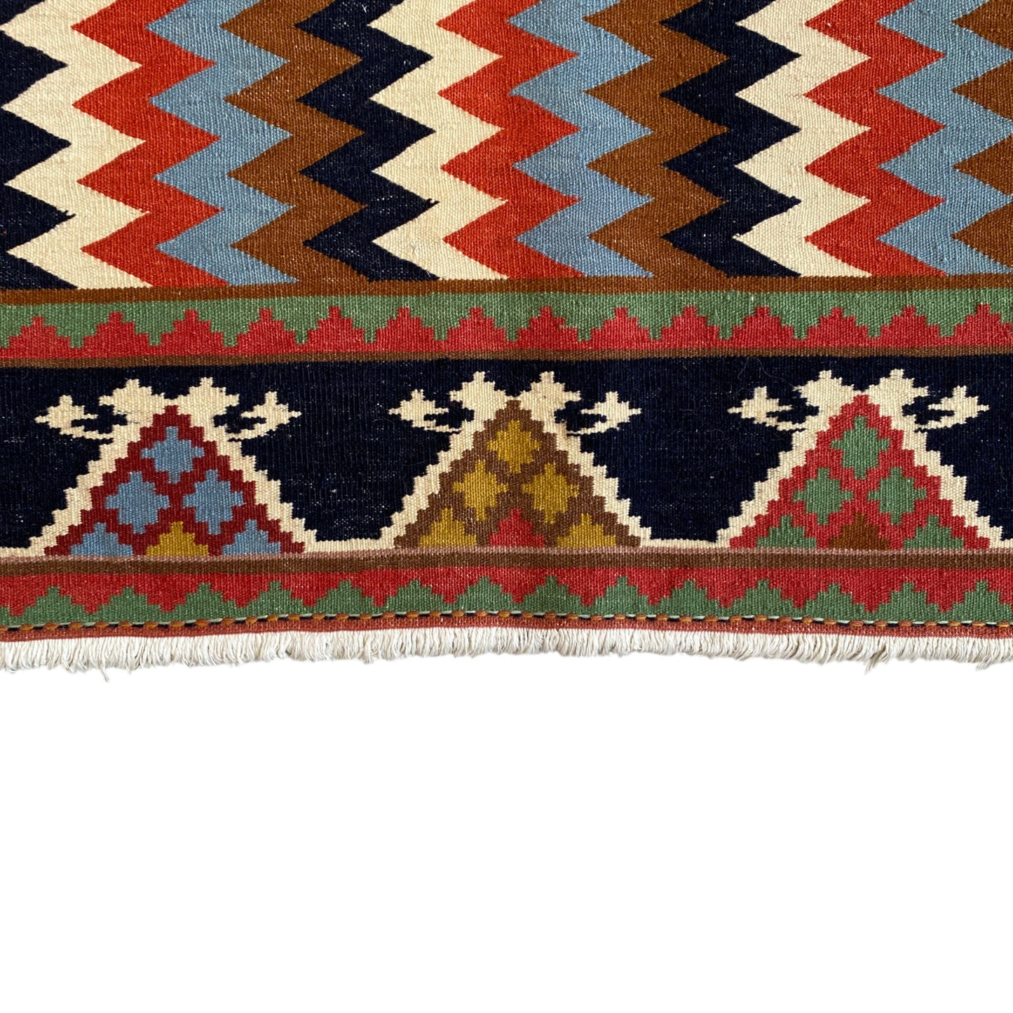 Tribal Afshar Kilim Sofra / Sofraeh Rug