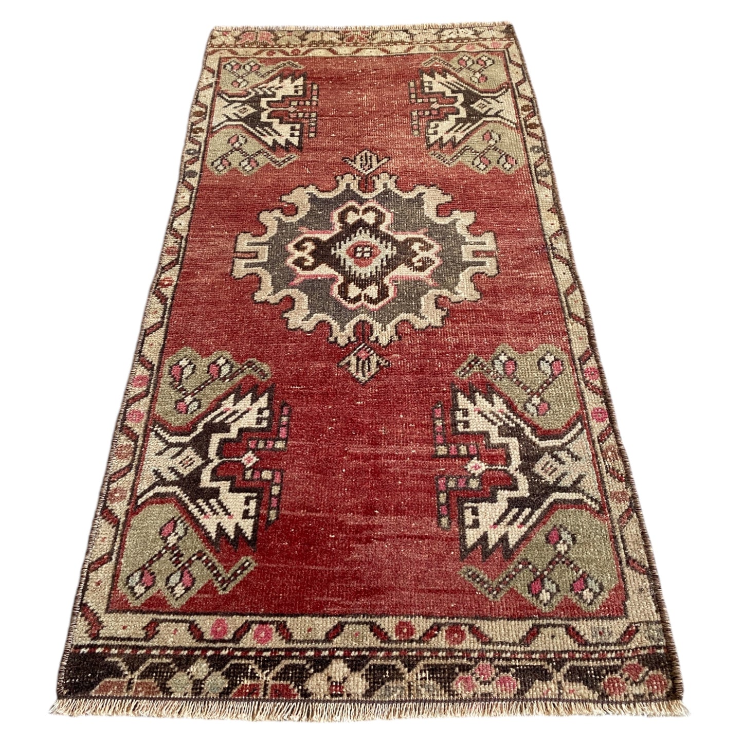 Vintage Turkish Small Rug