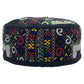 Colorful Pink Tribal Embroidered Hat