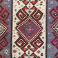 Vintage Van Hakkari Tribal Kilim Rug