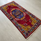 Vintage Turkish Fethiye Kaya Rug-Megri Kayakoy Carpet-Makri Kaya Carpet