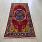 Vintage Turkish Fethiye Kaya Rug-Megri Kayakoy Carpet-Makri Kaya Carpet